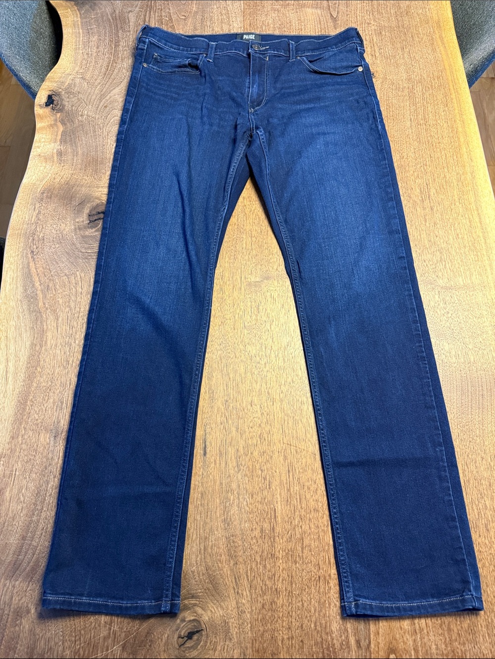 PAIGE Slim Straight Jeans - 36x34
